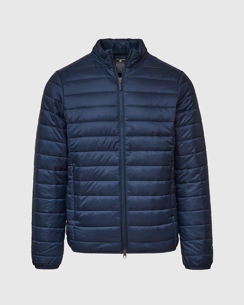 Navy Blue Puffer Jacket