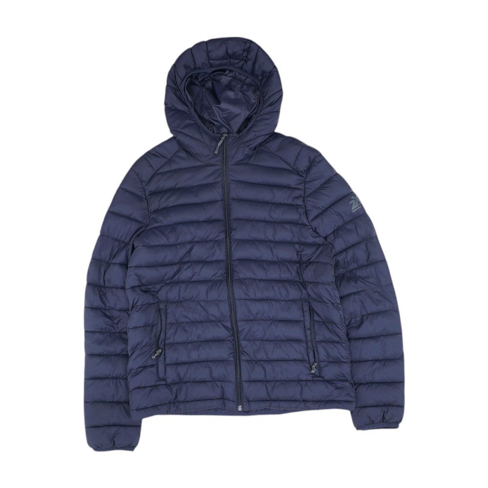 Navy Blue Puffer Jacket