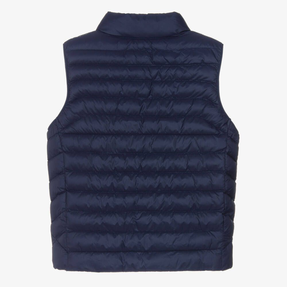 Navy Blue Puffer Jacket